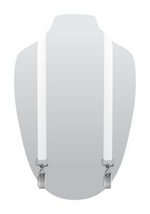 3/4" Digitally Sublimated Lanyard w/ Double Standard Attachment