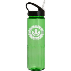 24 Oz. Prestige Bottle with Sport Sip Lid & Straw