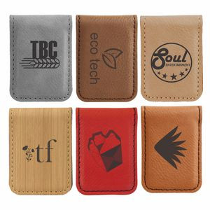 Leatherette Money Clip