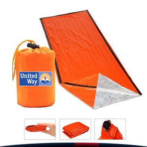 Orange Emergency Sleeping Bag