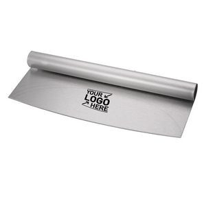 Stainless Steel Moon-Shaped Pizza Machete