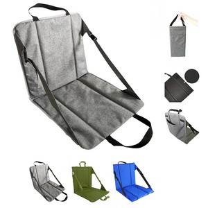 Foldable Stadium Seat Cushion w/Carry Handle