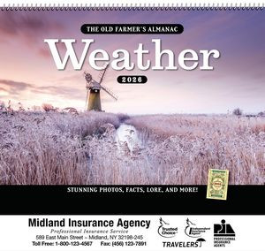 The Old Farmer's Almanac® Weather Watcher's: 2025 Spiral Bound