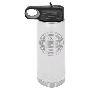 Polar Camel 20oz White Stainless Steel Water Bottle