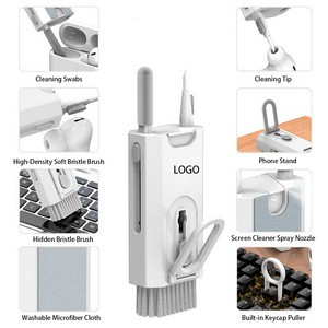 8in1 Keyboard Cleaning Brush Kit Deep Clean for Laptops Keyboards Electronics