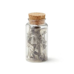 Binder Clips in Jar