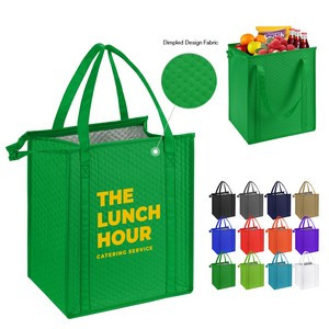 Thermal Non-Woven Grocery Cooler Bag (Screen Print)