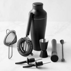 Stainless Steel Cocktail Shaker 8pc Bar Set