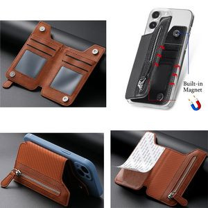 Leather Multifunction Phone Wallet