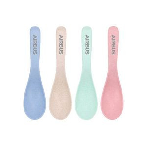 Wheat Straw Small Round Spoon