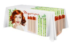 Poplin Tablecloths with All Over Dye Sublimation Printed