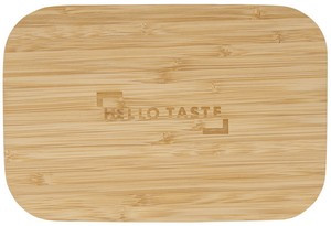 Bamboo Fiber Lunch Box with Cutting Board Lid