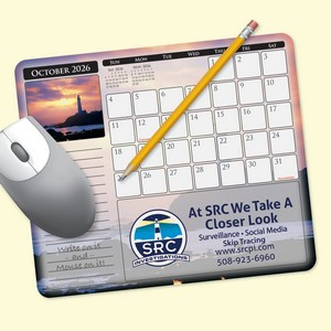 MousePaper® Calendar 12 Month 7.25"x8.5" Paper Mouse Pad