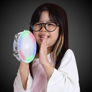 6" Light-Up Tambourine(Pad Print)