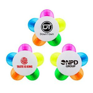 5 Color Flower Shape Marker