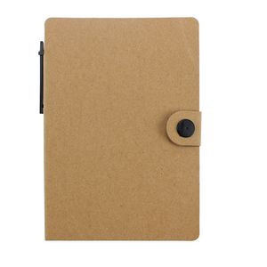 Eco-friendly Button Pen Notebook