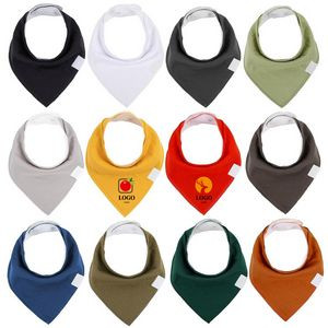 Cotton Baby Bandana Bibs For Drooling And Teething