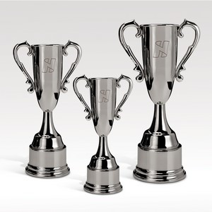 Vanderbilt Pedestal Cup - 12" Nickel