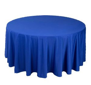 Throw Style Tablecloths for Round Tables