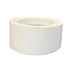 Custom 500 pcs 1" Self-Adhesive Stickers