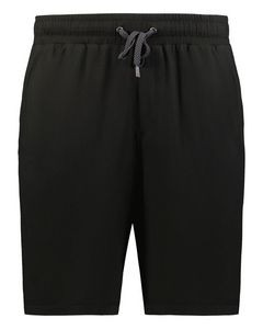 Black Blank - Holloway Adult Ventura Soft Knit Short