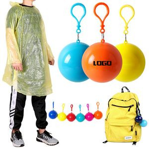 Disposable Rain Poncho Emergency Waterproof Raincoat