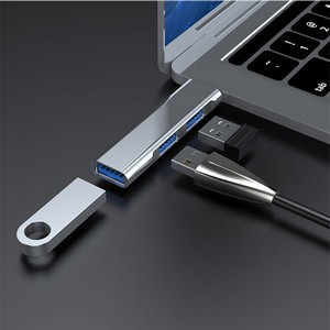 Compact Type C Hub With Three USB 3.0 Ports