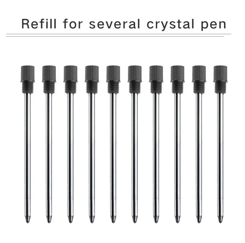 2.75'' Standard D1 Remove Black Hat Ballpoint Pen Refills