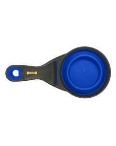 Collapsible Pet Food Scoop & Clip