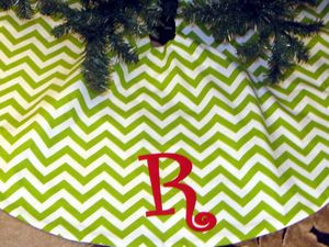 36" Round Tree Skirt - Dye Sublimation Print