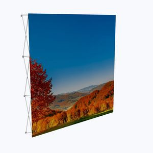 Pop-Up Backdrop Display with Printed Graphic & Hardware