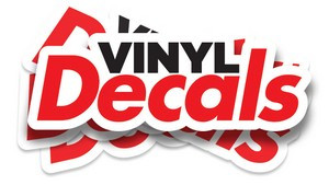 24" x 18" Low Tack Vinyl Decals with Lamination - Full Color UV Print