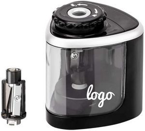 Portable electric children's pencil sharpener