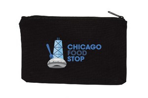 Multipurpose 10 Oz. Colored Cotton Canvas Cosmetic Bag