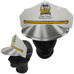 Skipper Poster Board Hat w/ Elastic Band