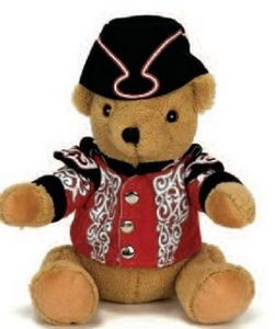 10" Colonial Bear Stuffed Animal