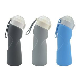 Eco-friendly Collapsible Water Bottle, 23.6 oz.