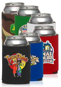 Full Color Budget Collapsible Can Coolers