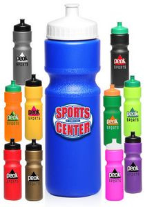 28 Oz. Push Cap Plastic Water Bottles