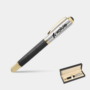 TiTUS® Luxury Silver Color Rollerball Pen Gift Box
