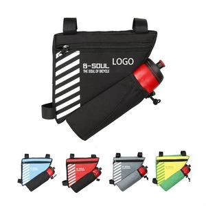 Bike Bag Tube Bicycle Saddle with Water Bottle Holder