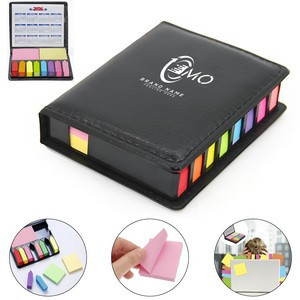PU Leather Sticky Notes Holder