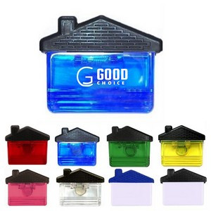 Jumbo Size House Magnetic Memo Clip Holder w/Strong Grip
