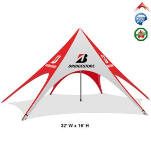 32ftx16' Premium Custom Star Tents