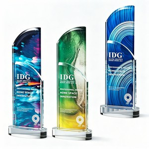 Colorful Crystal Trophy