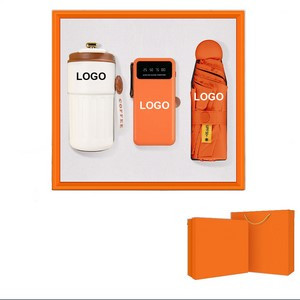 Branded 3-in-1 Lifestyle Gift Set with Custom Logo