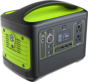 568Wh Lithium-Ion Power Station w/USB/Fast Charge USB/USB-C/Car/5.5mm DC Outputs