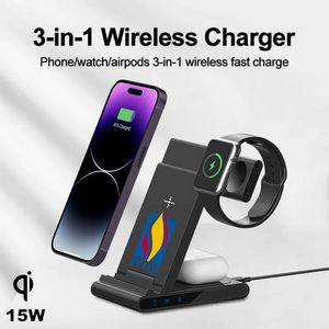 Foldable 3" 1 Wireless Charging Station