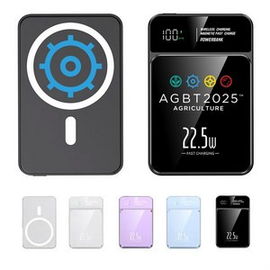 10000mAh Magnetic Power Bank Wireless Portable Charger