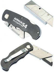 6" Utility folding knife with 5 extra blades